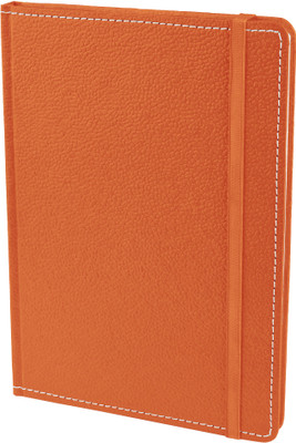 

Eco-Leatherette A5 Diary(Handcrafted Cover Journal, Orange)
