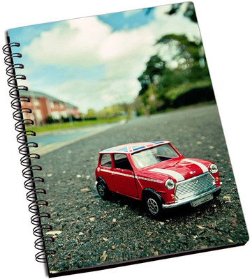 

Rangeele Inkers A5 Notebook(Toy car miniature, Multicolor)