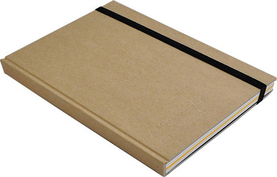 

Rubberband A5 Notebook(For Architects, Kraft)