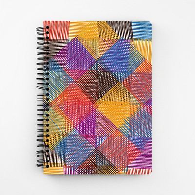 

RAYITE A5 Diary(Colorfull Pattern, Multicolor)