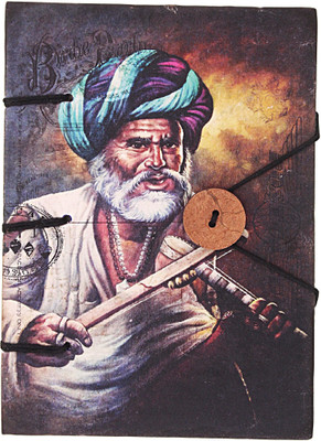 

Craft Play A5 Diary(Man in Turban Print Special Binding, Multicolor)