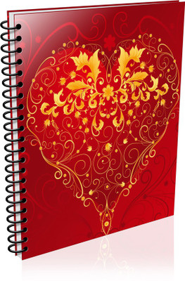 

VenTechno A5 Diary(Valentine Special A5 - Diary (Spiral Bound), Multicolor)