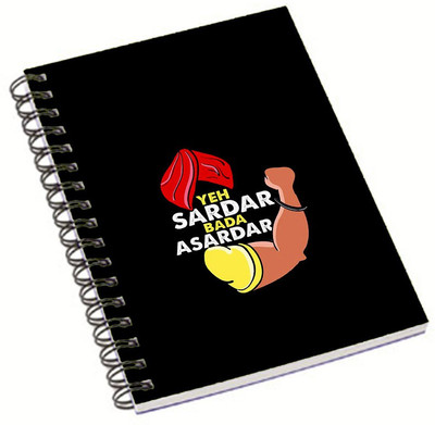 

Shopmania A5 Notebook(DESIGNER NOTEBOOK, Multicolor)