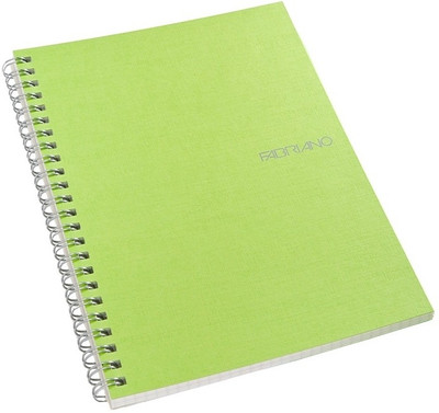 Fabriano Ecoqua A4 Notebook Ruled 140 Pages(Green)