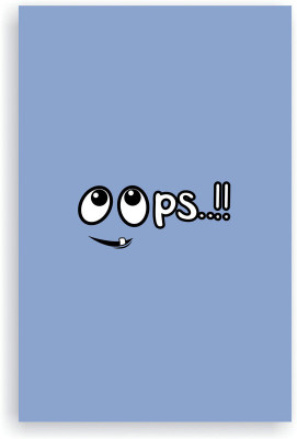 

Goodwork A5 Notebook(Oops !, Blue)