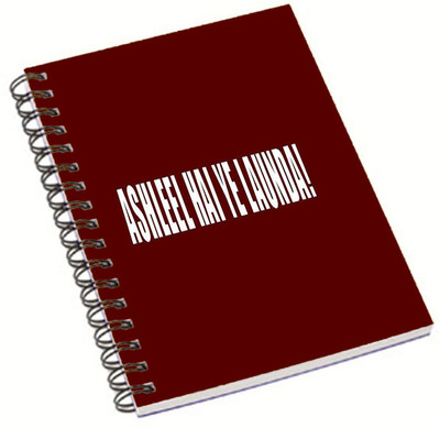 

Shopmania A5 Notebook(DESIGNER NOTEBOOK, Multicolor)