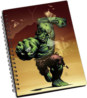

Rangeele Inkers A5 Notebook(Hulk Smashing, Multicolor)