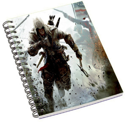 

Shopmania A5 Notebook(DESIGNER PRINTED NOTEBOOK, Multicolor)