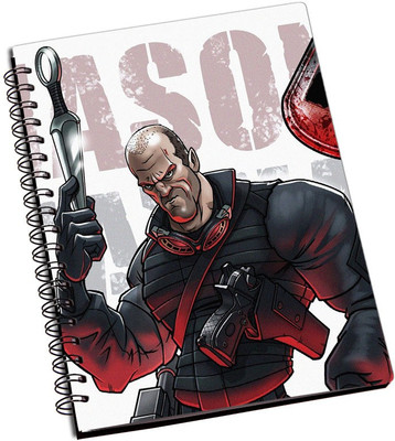 

Rangeele Inkers A5 Notebook(Jason statham Artwork, Multicolor)