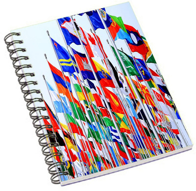 

Shopmania A5 Notebook(DESIGNER PRINTED NOTEBOOK, Multicolor)
