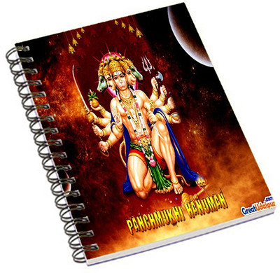 

Shopmania A5 Notebook(Panch mukhi, Multicolor)
