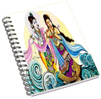 

Shopmania A5 Notebook(Lord Radha Krishna, Multicolor)