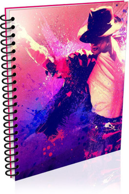 

VenTechno A5 Diary(Michael Jackson A5 - Diary (Spiral Bound), Multicolor)