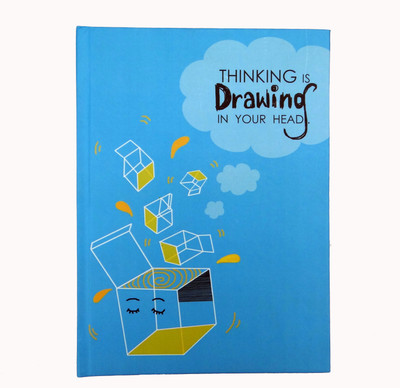 

Kavi The Poetry Art Project A5 Note Pad(Out Of The Box, Sky Blue)