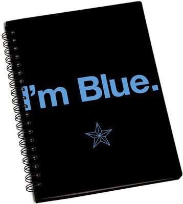

Rangeele Inkers A5 Notebook(I Am Blue Chelsea, Multicolor)