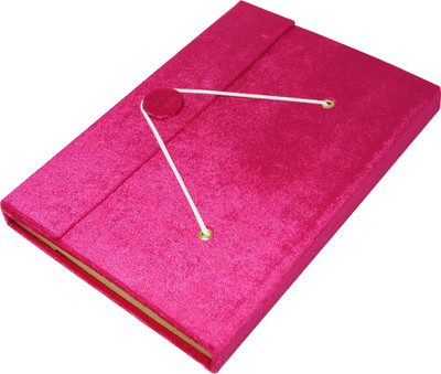 

R S Jewels Regular Diary(Recycled Paper Gift Notepad, Pink)