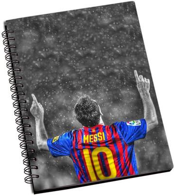 

Rangeele Inkers A5 Notebook(Messi Signature Pose, Multicolor)