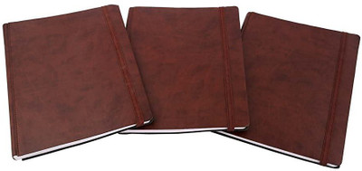 

Almats B5 Diary(Executive Diary, Brown, Pack of 3)