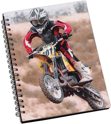 

Rangeele Inkers A5 Notebook(Biker Stunts, Multicolor)