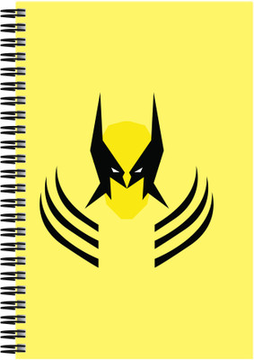 

Art Emporio A5 Notebook(Wolverine Minimalist, Multicolor)