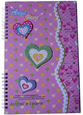 

BJ A5 Writing Pad(Angel Heart, Multicolor)
