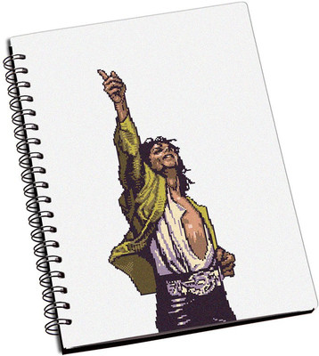 

Rangeele Inkers A5 Notebook(Michael Jackson Pixel Art, Multicolor)