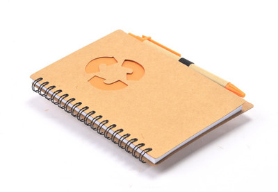 

Enwraps Book-size Note Pad(Orange Recycle, Multicolor, Pack of 2)