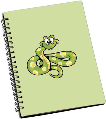 

Rangeele Inkers A5 Notebook(cartoon Snake, Multicolor)