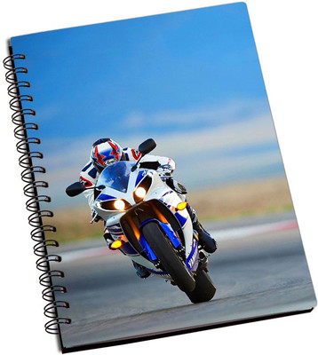 

Rangeele Inkers A5 Notebook(Yamaha YRF R1, Multicolor)
