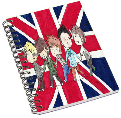 

Shopmania A5 Notebook(Music Band, Multicolor)