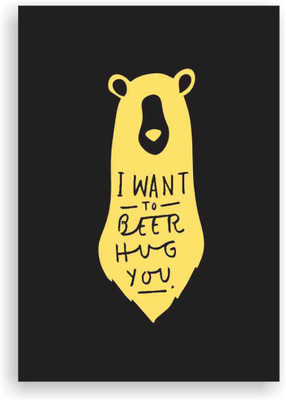 

Goodwork A5 Notebook(I Want To Beer Hug You, Black)