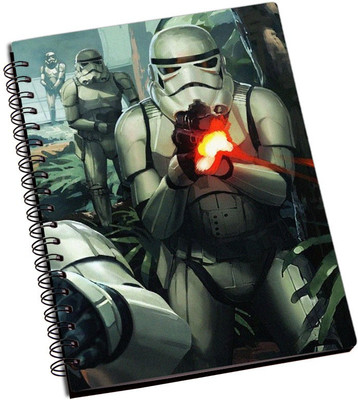 

Rangeele Inkers A5 Notebook(Stars Wars Robots, Multicolor)