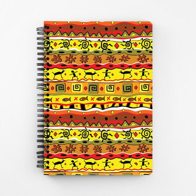 

RAYITE A5 Diary(Tribal Art, Multicolor)