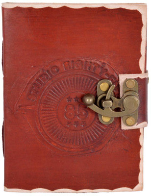 

Craft Club Regular Diary(leather diary with eighty five emboss, Brown)