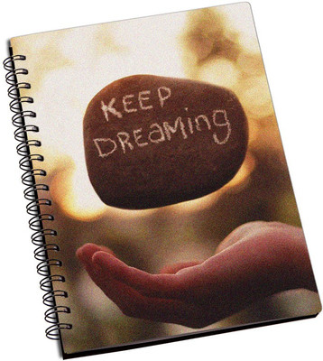 

Rangeele Inkers A5 Notebook(Keep Dreaming Stone, Multicolor)