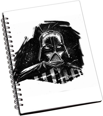 

Rangeele Inkers A5 Notebook(Darth Vader Sketch Art, Multicolor)