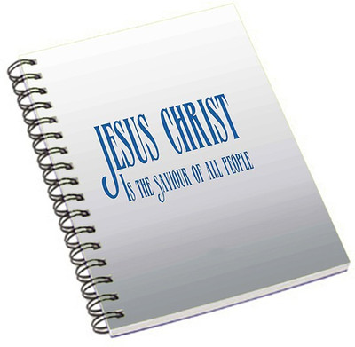 

Shopmania A5 Notebook(Jesus Chirst is saviour of pepole, Multicolor)
