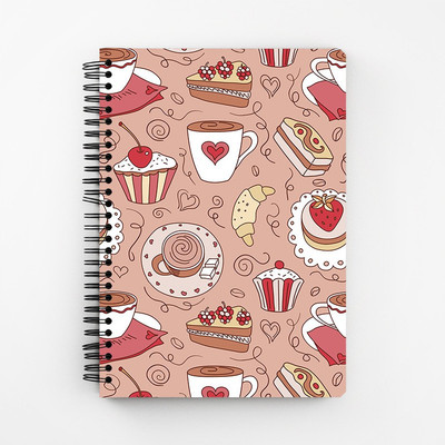 

RAYITE A5 Diary(Cute Cakes, Multicolor)