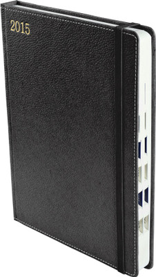 

Eco-Leatherette B5 Planner/Organizer(Handcrafted One dated Diary, Black)