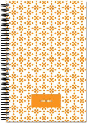 

Art Emporio A5 Notebook(Orange Wrap, Orange)