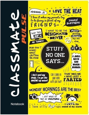 

Classmate A5 Notebook(Stripes (Pack of 3))