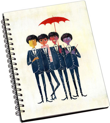 

Rangeele Inkers A5 Notebook(The Beatles Painting Artwork, Multicolor)