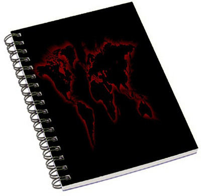 

Shopmania A5 Notebook(Map 3, Multicolor)