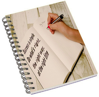 

Shopmania A5 Notebook(DESIGNER PRINTED NOTEBOOK, Multicolor)