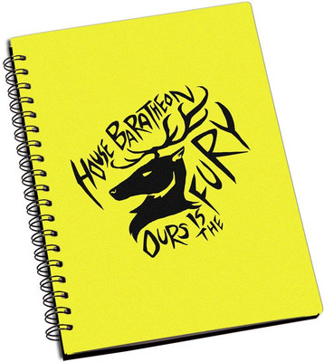 

Rangeele Inkers A5 Notebook(Our Is The Fury, Multicolor)