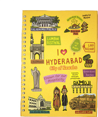 

Eco Corner A4 Notebook(Small Hyderabad Ruled Exercise, Yellow)