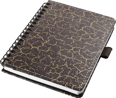 

Eco-Leatherette A6 Notebook(Handcrafted, Multicolor)