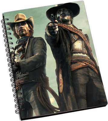 

Rangeele Inkers A5 Notebook(Call of juarez bound in blood, Multicolor)