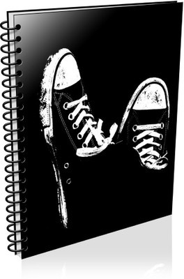 

VenTechno A5 Diary(Black Theme A5 - Diary (Spiral Bound), Multicolor)
