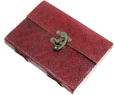 

Store Indya A5 Diary(Handcrafted Gift Set, Brown)